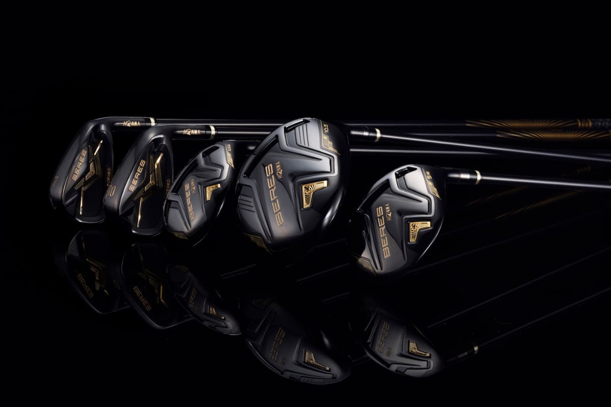 本間ゴルフの新シリーズ「BERES 08」の「BLACK」と「AIZU」は見た目 