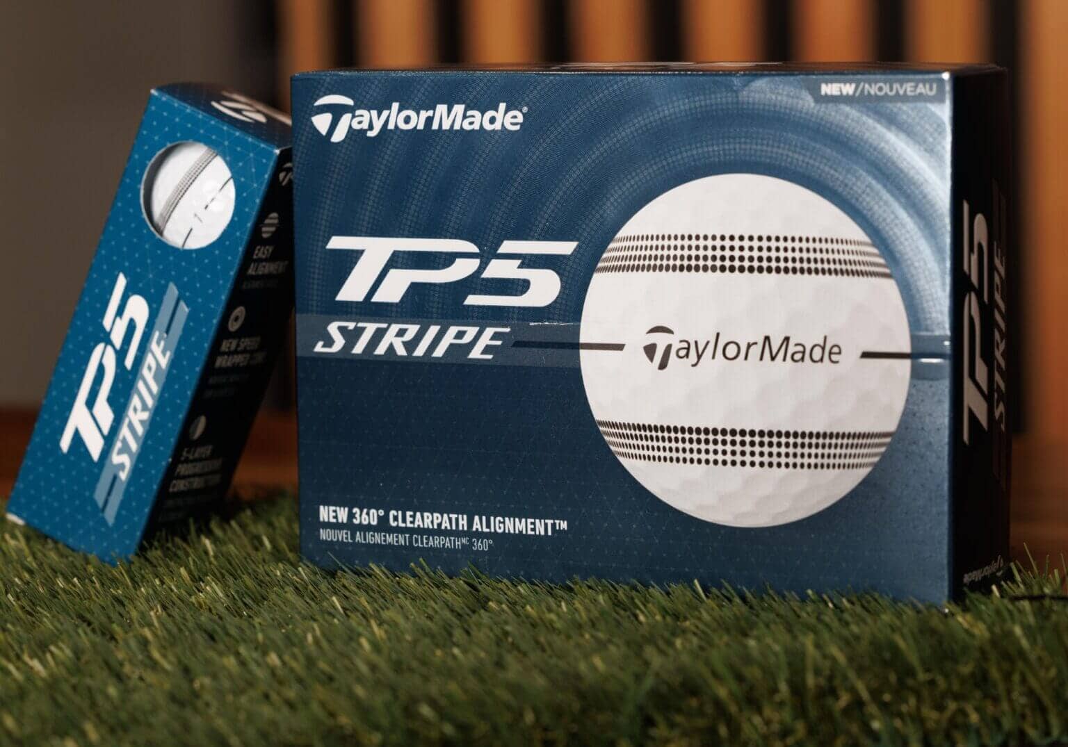 待望のテーラーメイド「TP5 / TP5x」ストライプゴルフボール発売